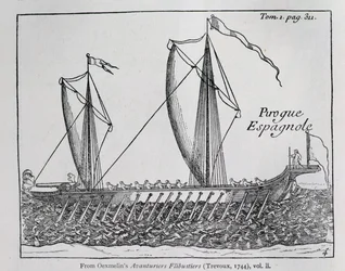 Spanish Ship, from Oexmelin